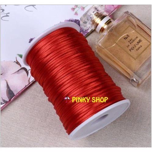 Dây tim lớn 2.5mm, dây dù handmade [1 cuộn 170m] làm dreamcatcher, đan vòng tay, vòng cổ, mèo may mắn ( có nhiều màu)
