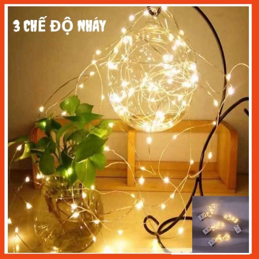 Đèn Led 4.5 mét chớp nháy nhiều màu, Led trang trí decor phòng ngủ, nhà cửa cắm điện