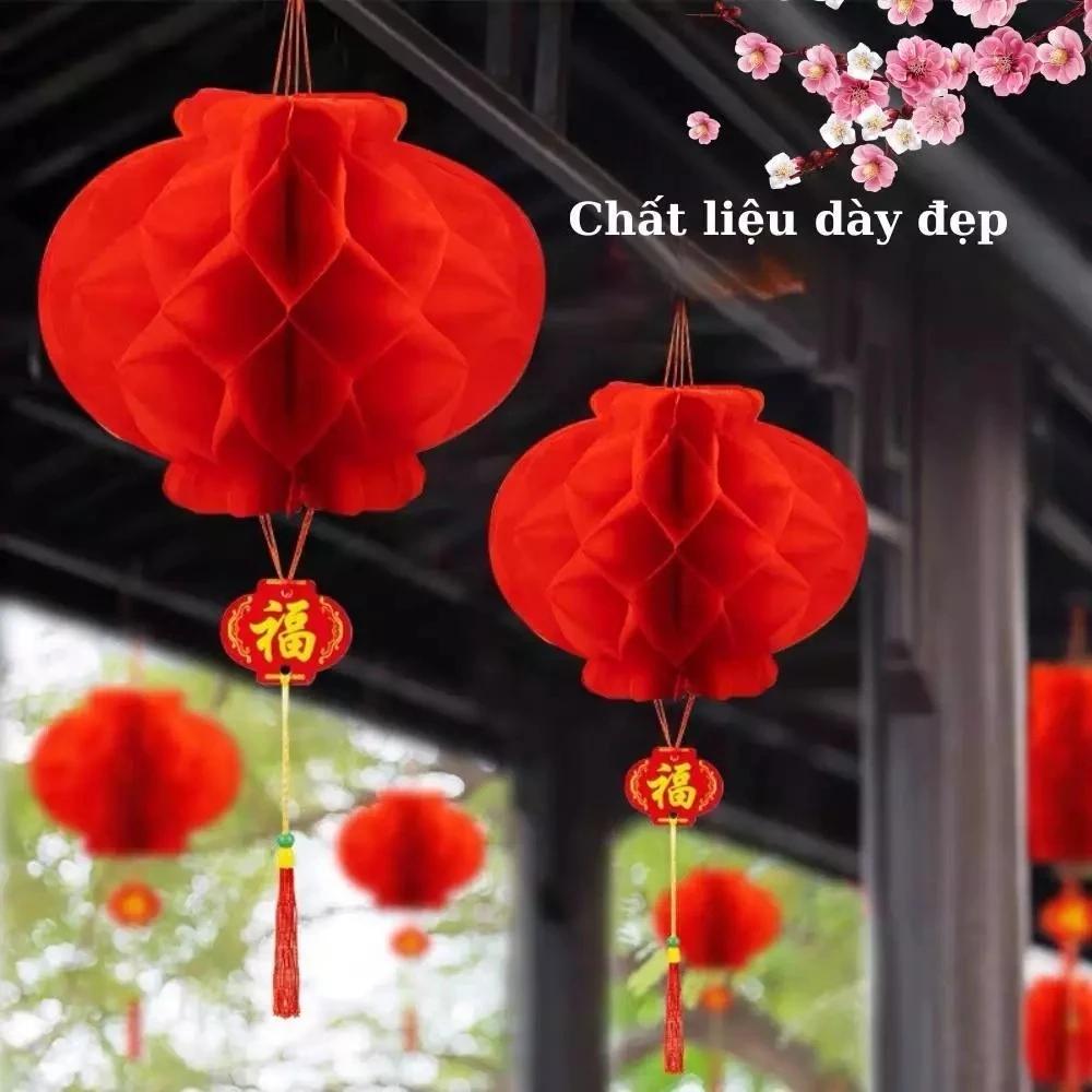 Đèn lồng đỏ trang trí ngày tết nguyên đán, lễ hội đủ size có chống thấm nước