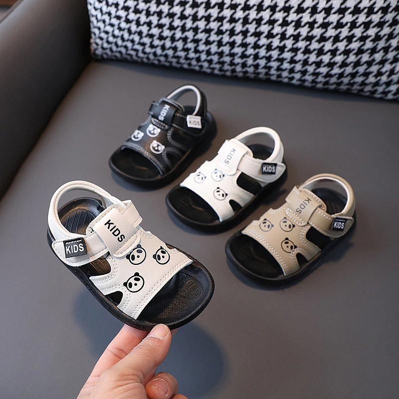 Dép sandal Kids Gấu cao cấp cho bé trai bé gái chống trượt đế mềm nhẹ chắc chắn sz 22-26