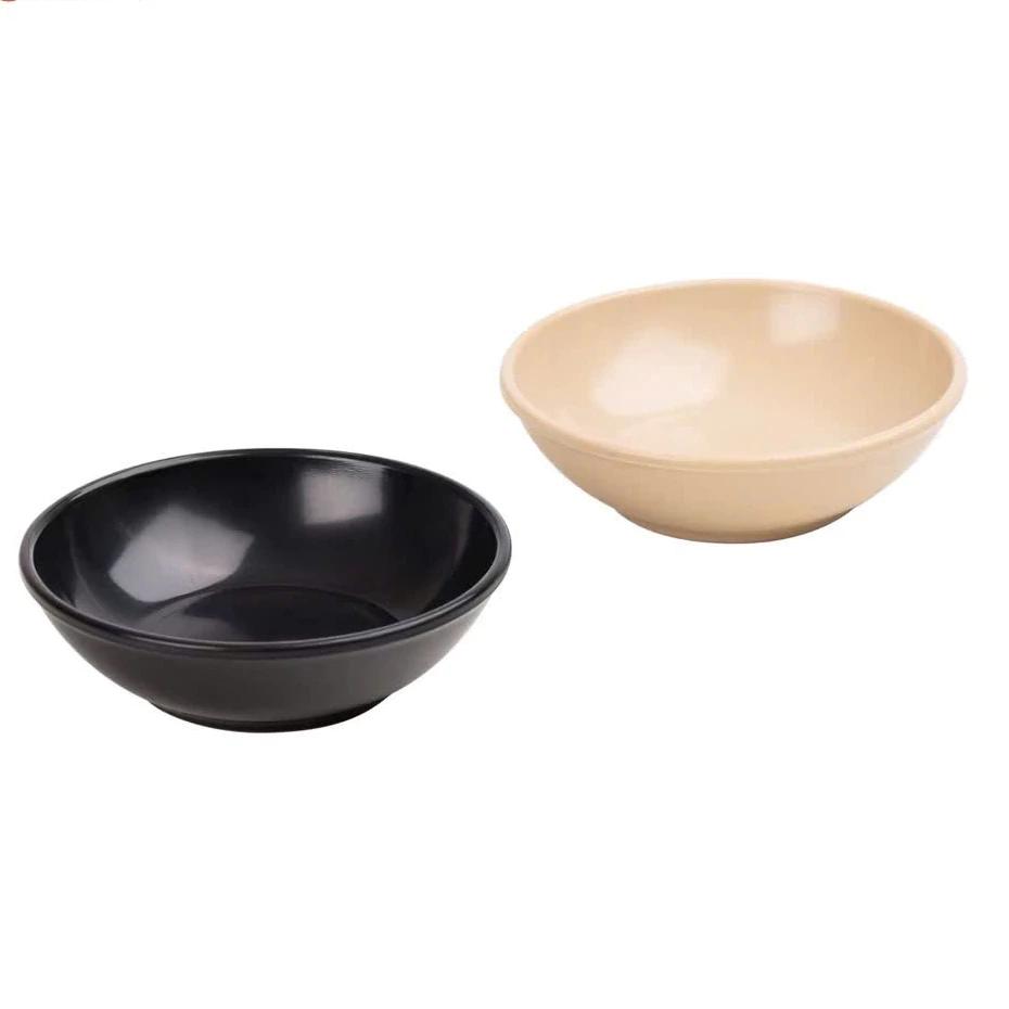 Dĩa chấm nước tương, nước mắm, gia vị phíp tròn 1222 nhựa Việt Nhật