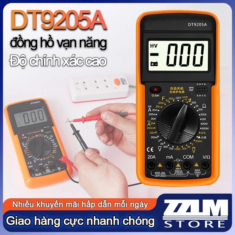 Đồng Hồ Vạn Năng Thông Minh Màn Hình Kỹ Thuật Số Độ Chính Xác Cao Đo Volt, Ampe, Điện Trở Và Linh Kiện Điện Tử Cơ Bản
