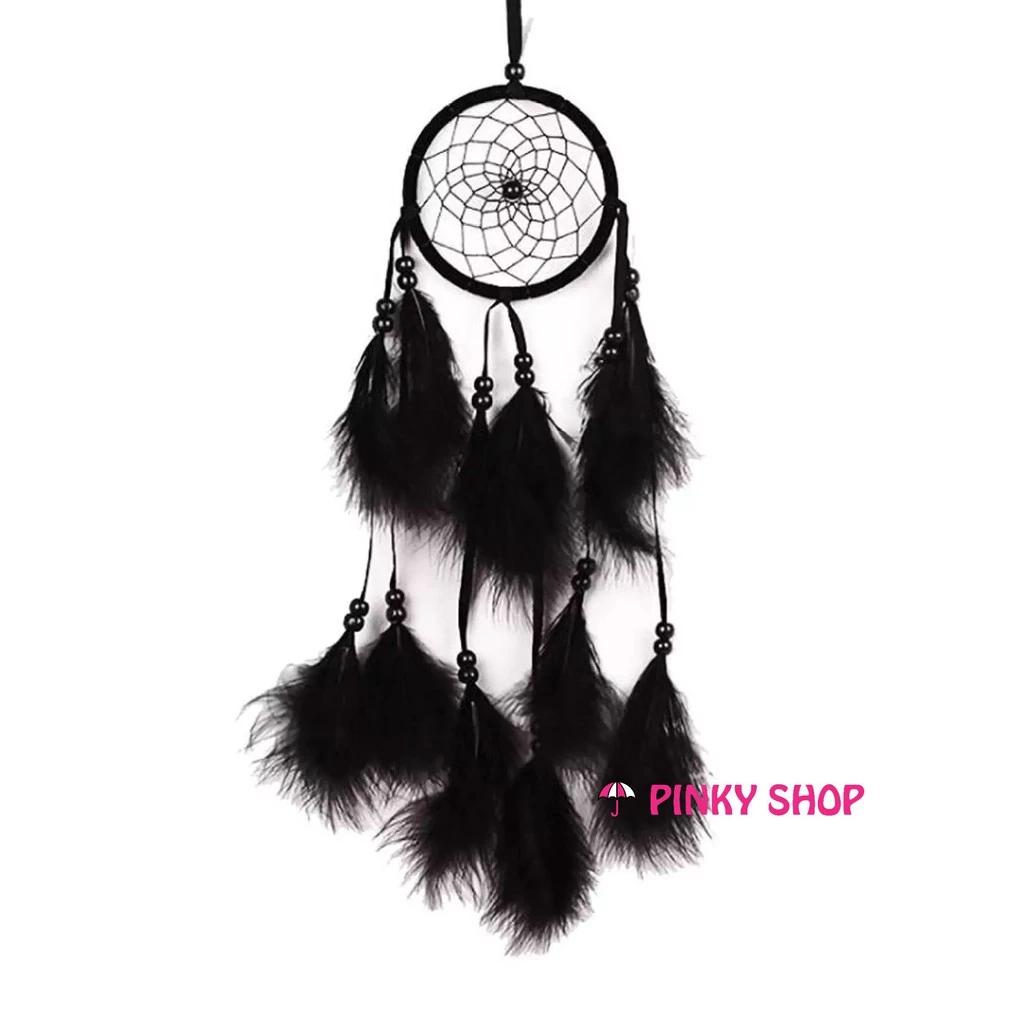 Dreamcatcher treo tường, dream catcher handmade màu đen Vintage decor trang trí phòng Pinky Shop mã DRD34
