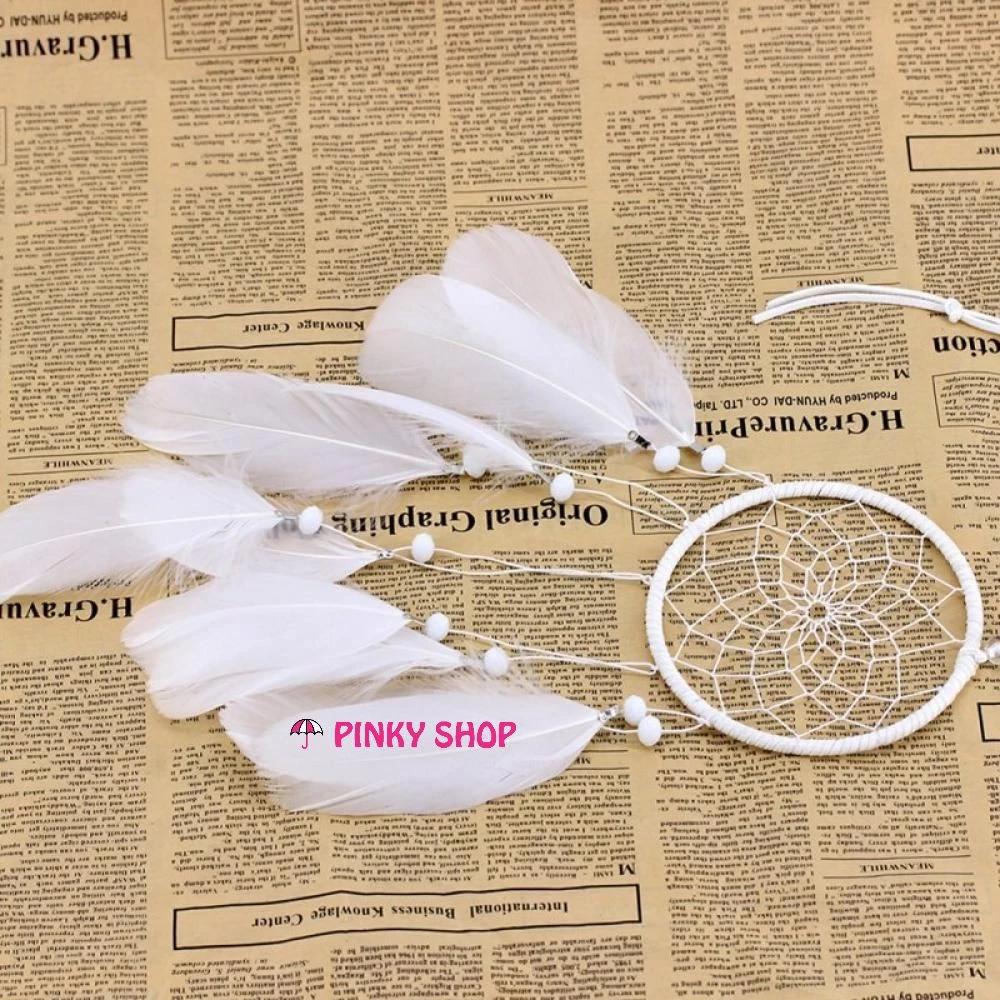 Dreamcatcher treo tường, dream catcher handmade Sa Bạch decor trang trí phòng sang trọng Pinky Shop mã DRD35