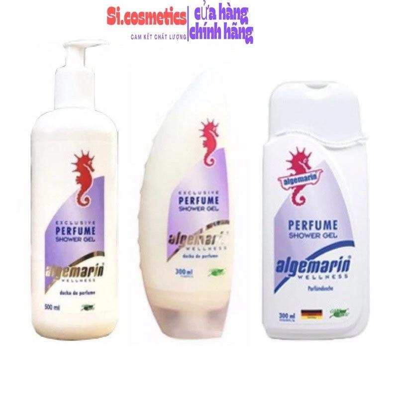 [ĐỦ 3 LOẠI] SỮA TẮM CÁ NGỰA ĐỨC ALGERMARIN PERFUME GEL 300ML + 600ML