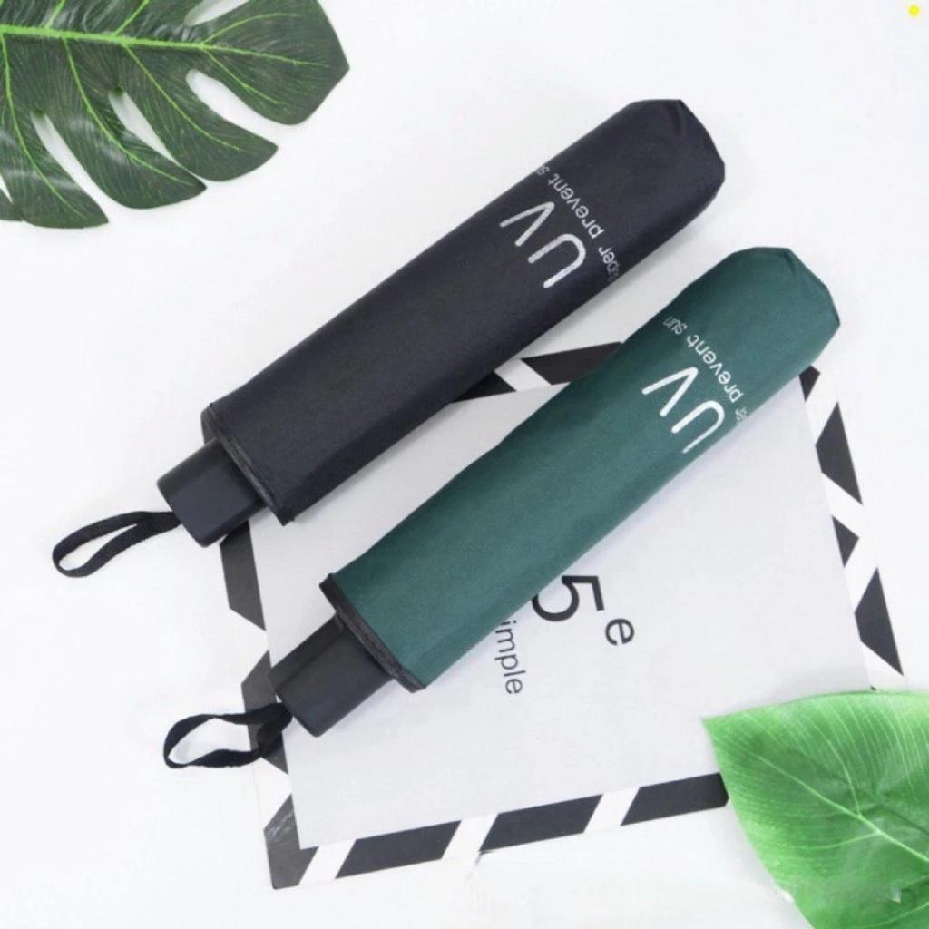 Dù che nắng chống tia UV, Ô che mưa che nắng cầm tay gấp gọn, tiện lợi, chất lượng cao