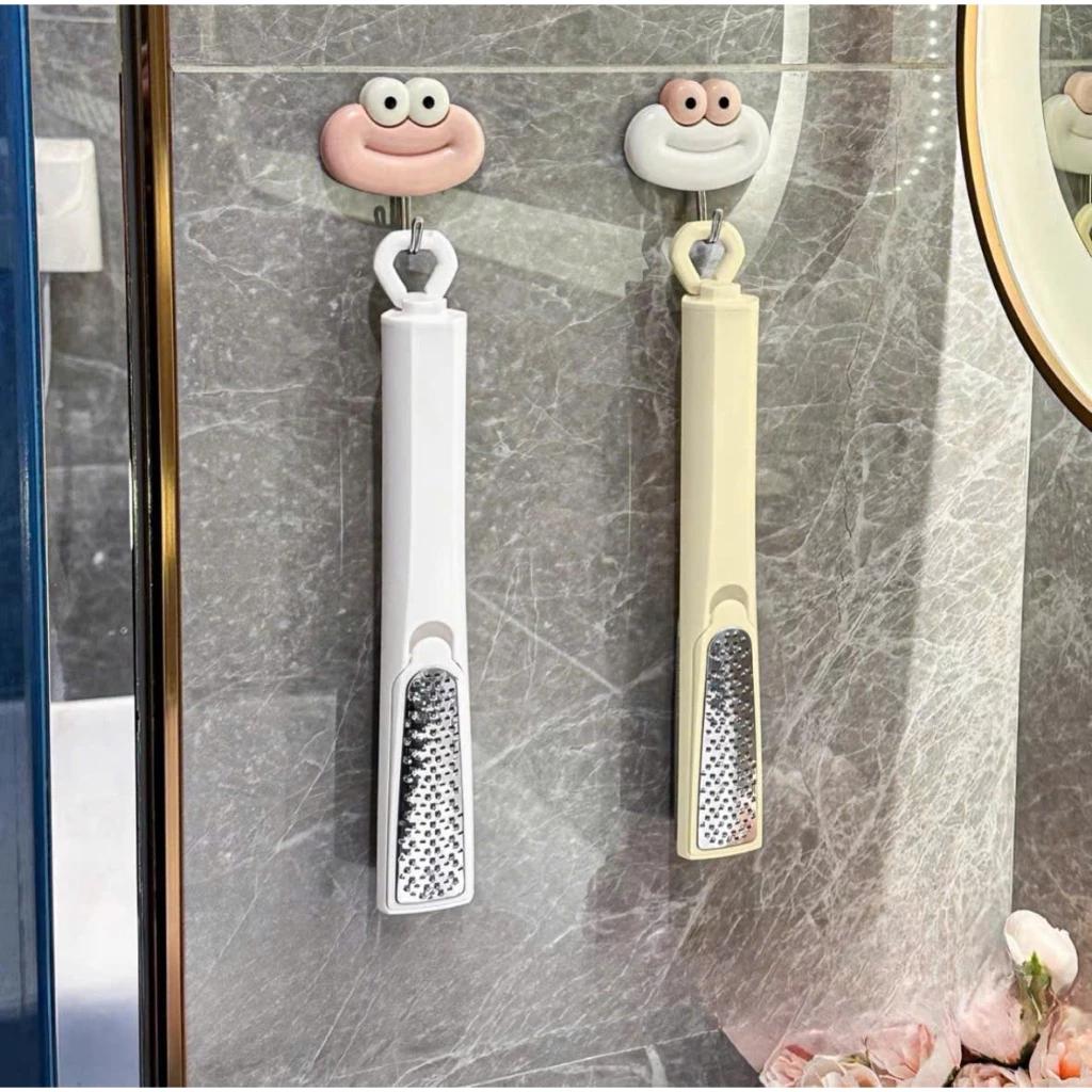 Dụng Cụ Chà Gót Chân Loại Mới Mắt Lưới, Cây Chà Gót Chân Inox 304 Giúp Loại Bỏ Da Thừa Trên Chân