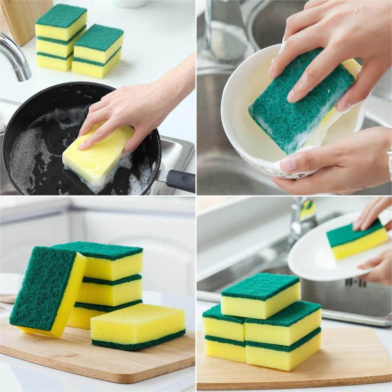 Dụng cụ làm sạch nhà bếp Bọt biển làm sạch nhà bếp đa chức năng Dụng cụ làm sạch gia dụng