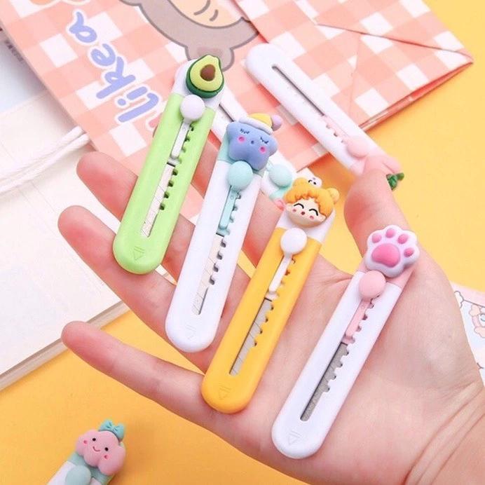 Dụng Cụ Rọc Giấy - Dao Rọc giấy Mini Nhiều Hình Dễ Thương