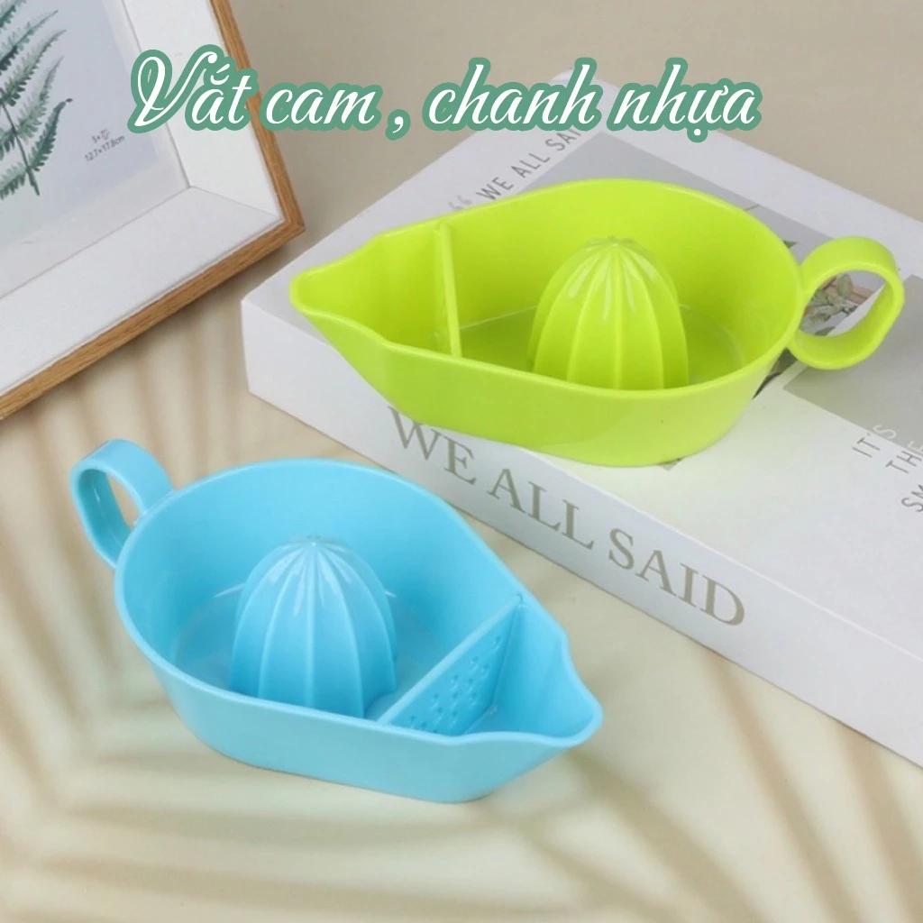 Dụng cụ vắt cam - ép chanh chất liệu bằng nhựa tiện dụng