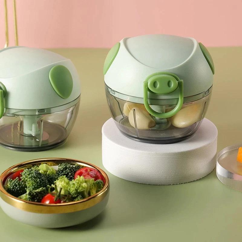 Dụng Cụ Xay Tỏi Ớt Mini - Cầm Tay Đa Năng Chất Liệu An Toàn Cho Người Tiêu Dùng [39-40]