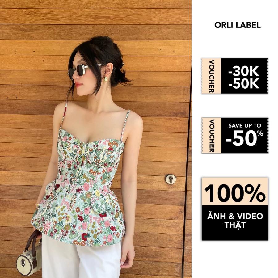 Flower Velvet Shirt - ORLI LABEL