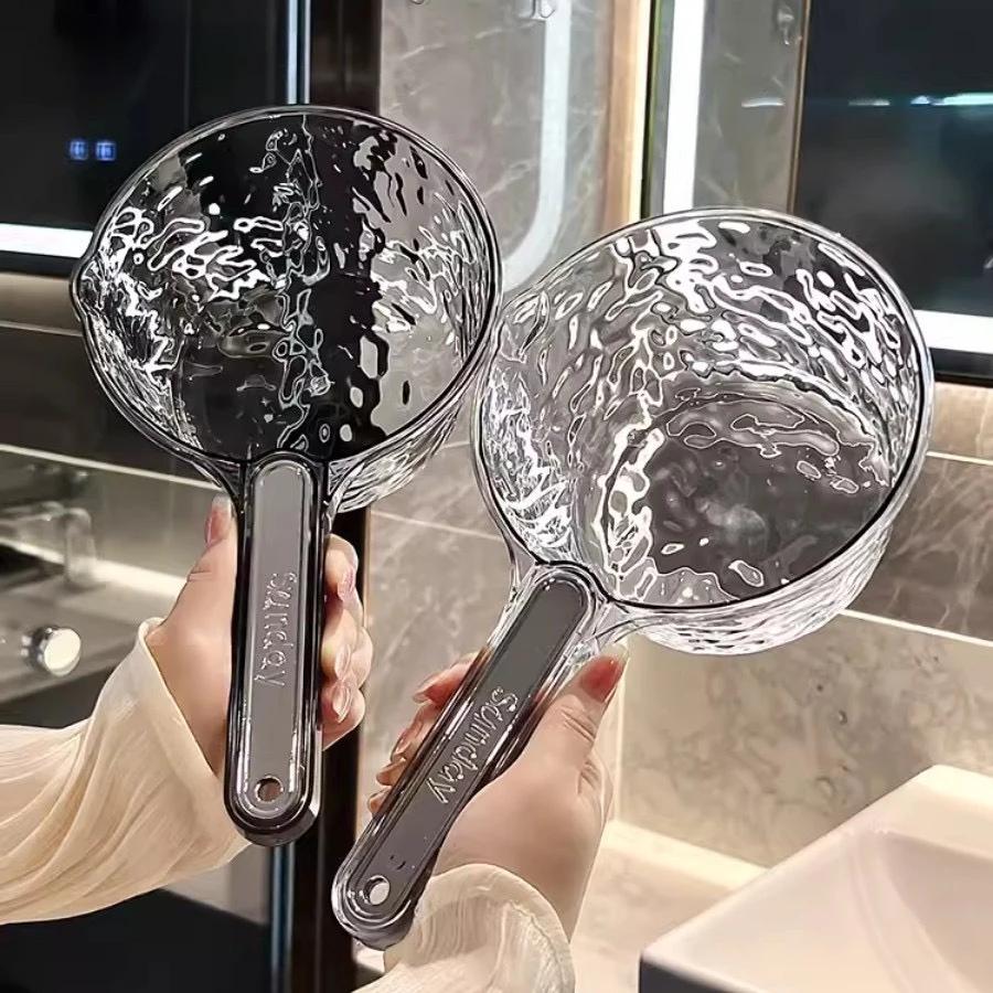 Gáo Múc Nước Trong Suốt Vân Kim Cương, Ca Múc Nước Trong Suốt Cứng Cáp