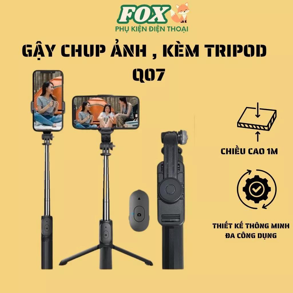 Gậy Chụp Ảnh Tự Sướng 3 Chân Đa Năng Q07 , Chụp Hình , Quay Phim , Livestream