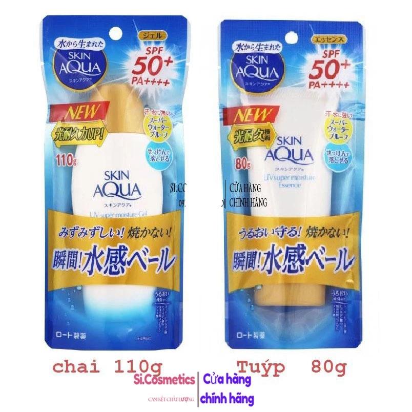 Gel chống nắng Skin Aqua UV Super Moisture Gel SPF 50 PA++++ 80g / 110g