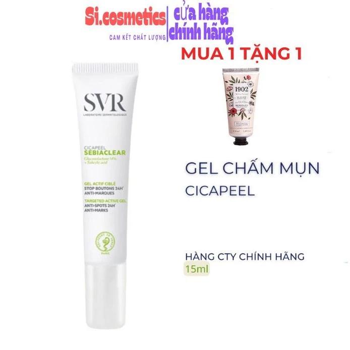 Gel Giảm Mụn SVR Sebiaclear Cicapeel Giúp Hạn Chế Thâm Mụn Làm Sáng Da 15ml