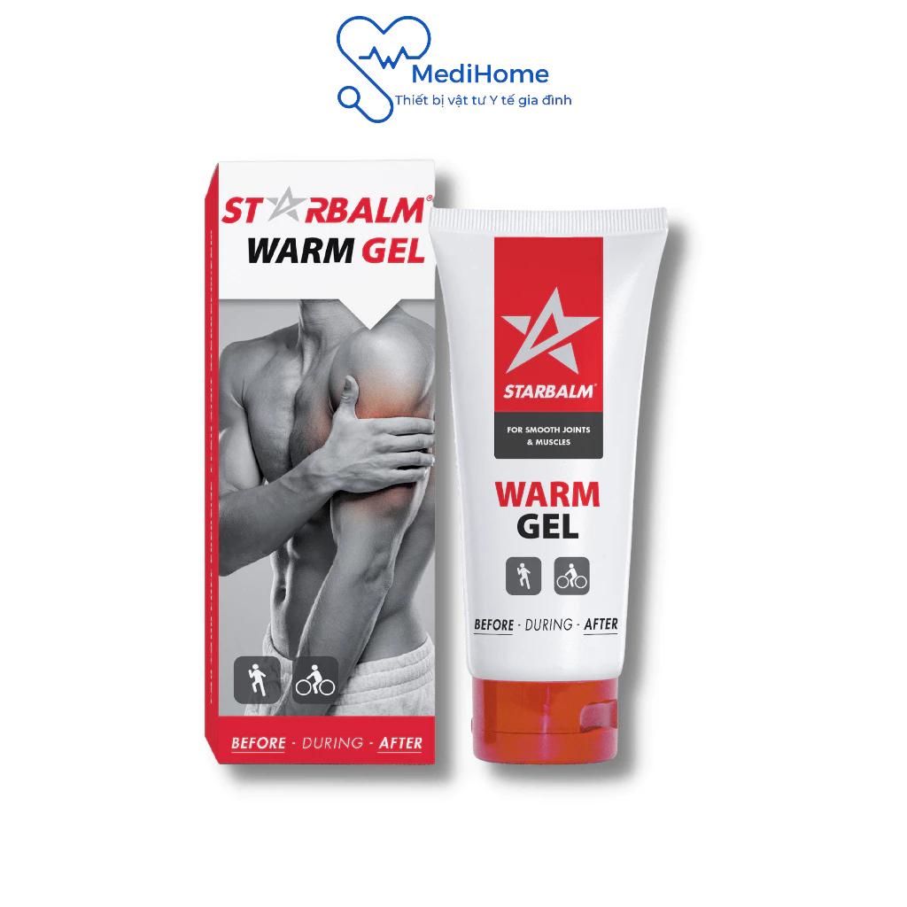 Gel làm nóng Starbalm Warm Gel 25ml 100ml giúp làm ấm nóng các vùng cơ tránh chấn thương vận động - MediHome