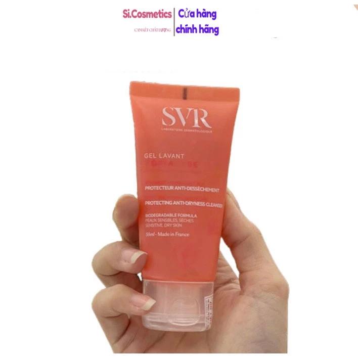 Gel rửa mặt cho da khô và da nhạy cảm không xà phòng SVR Topialyse Gel Lavant 55ml