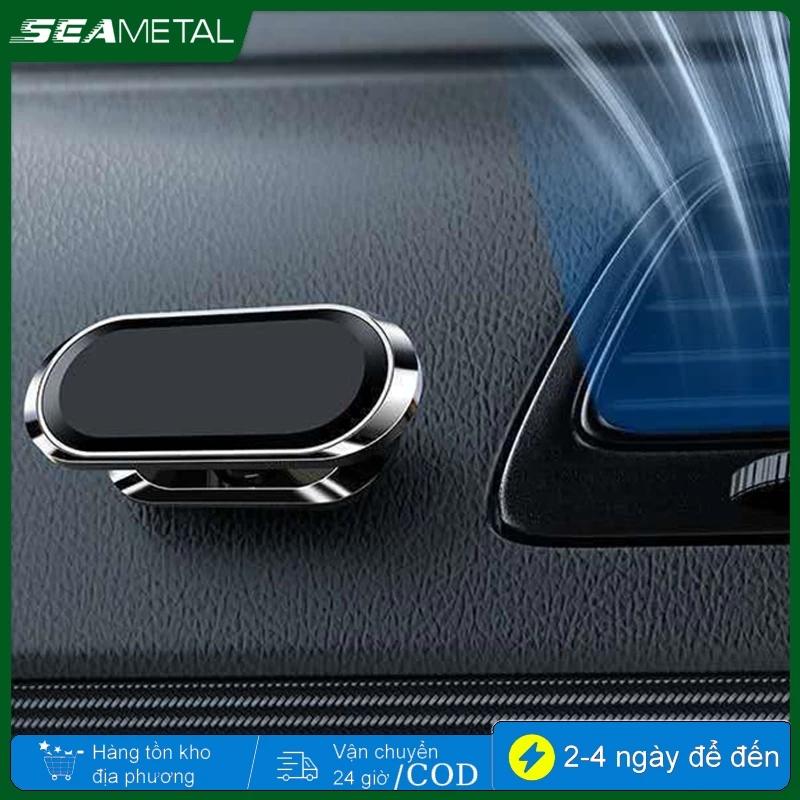 Giá đỡ điện thoại ô tô SEAMETAL Giá đỡ điện thoại di động tự động gắn 360° Xoay Hỗ trợ mạnh Bảng điều khiển Dán giá đỡ điện thoại di động