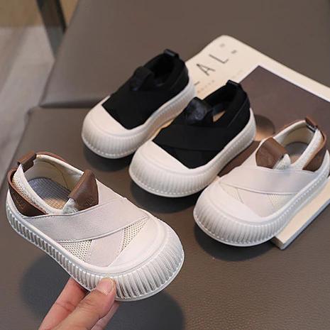 Giày lười cổ chun cho bé trai bé gái ôm chân đế mềm êm nhẹ phong cách thời trang sz21-30