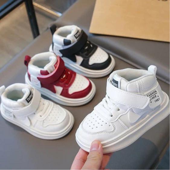 Giày thể thao cổ cao Fashion 1987 nhẹ êm mềm phong cách thời trang cho bé trai bé gái từ 1-6 tuổi