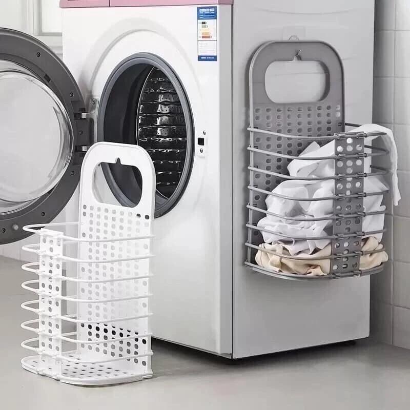 Giỏ nhựa treo QUẦN ÁO 3379 xếp gọn- đa năng, thông minh