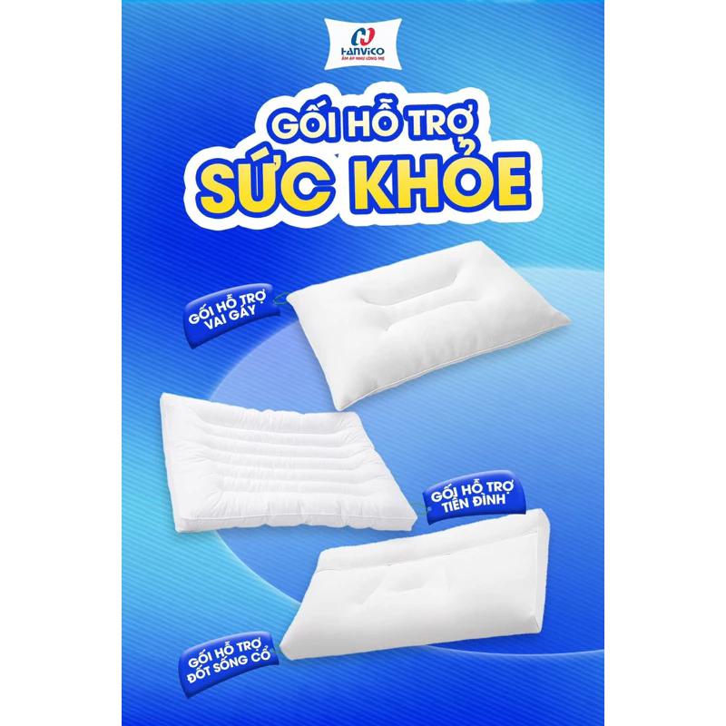 Gối ngủ hỗ trợ sức khỏe cao cấp Hanvico