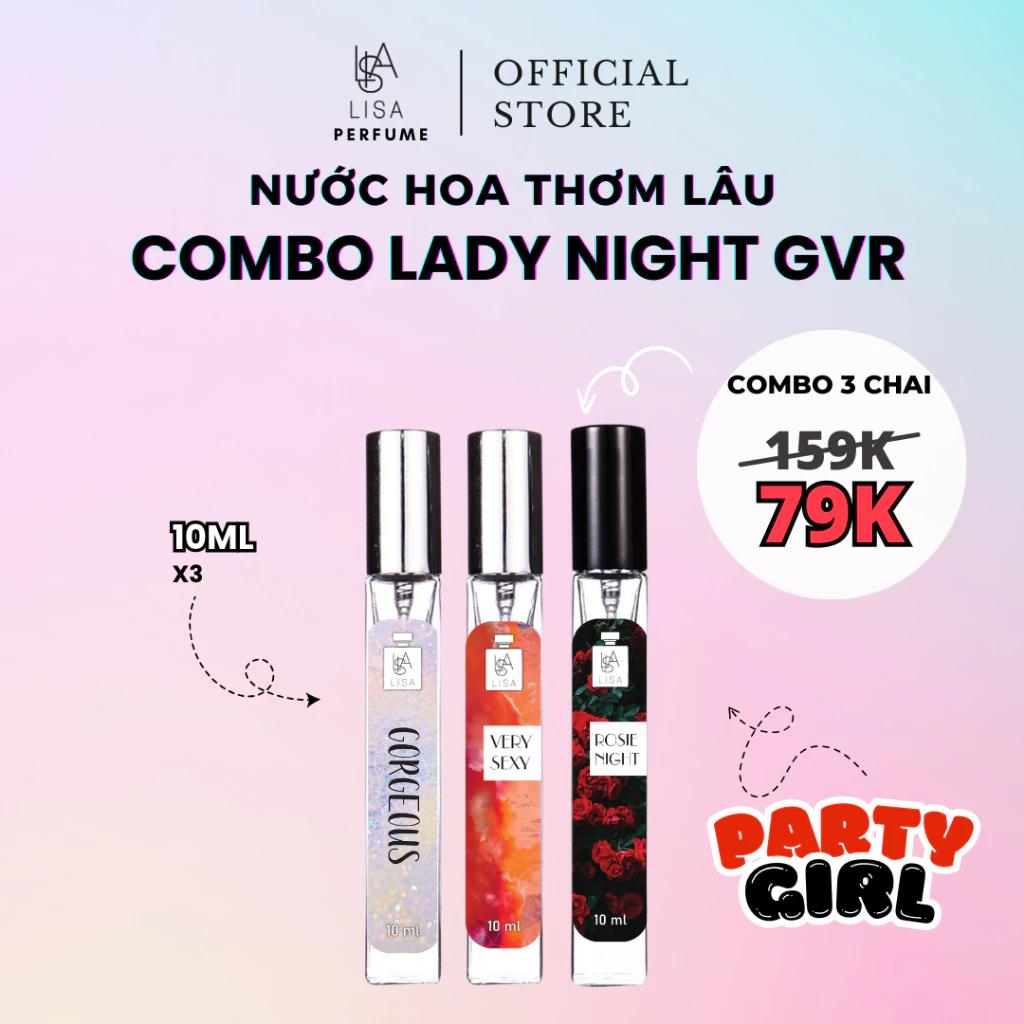 Gorgeous-Very Sexy-Rosie Night COMBO LADYNIGHT GVR Chỉ 79k Lưu Hương 6 - 8 Tiếng Siêu Rẻ