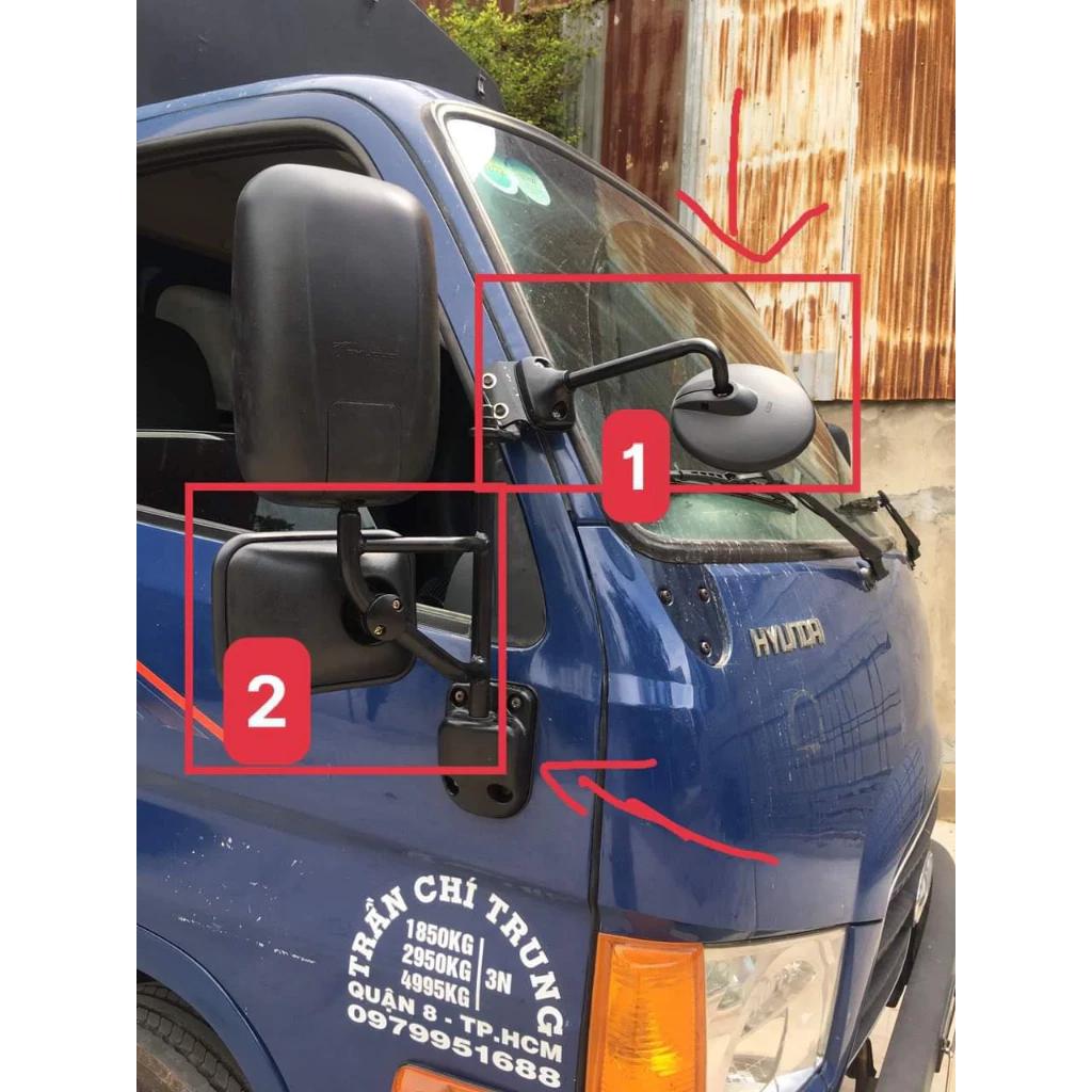 gương cầu xóa điểm mù đầu kèm chân bắt hd65,hd72;hd99,hd78,110sl, n250 tặng kèm pass bắt không cần khoan c