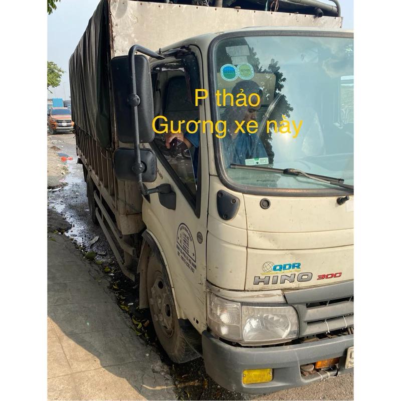Gương hino 300 gương hậu, gương sườn xe tải xzu dutro đời từ 2018,2019…. 2020