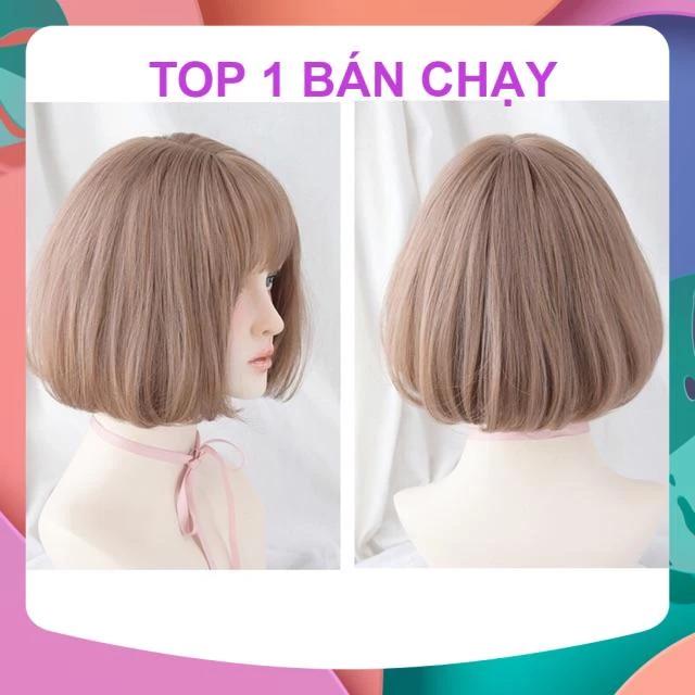 ?HÀNG CAO CẤP? BỘ VIC UỐN CÚP PHỒNG ĐUÔI TÓC SIÊU TỰ NHIÊN LƯỚI HOA CAO CẤP NHẤT TẶNG LƯỚI