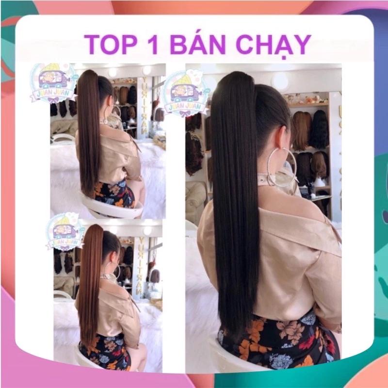[HÀNG CAO CÁP] TÓC GIẢ NGOẶM THẲNG CHO NỮ HÌNH THẬT