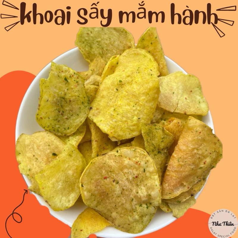 [Hàng Loại A] KHOAI LANG SẤY MẮM HÀNH - ĐẶC SẢN ĐÀ LẠT