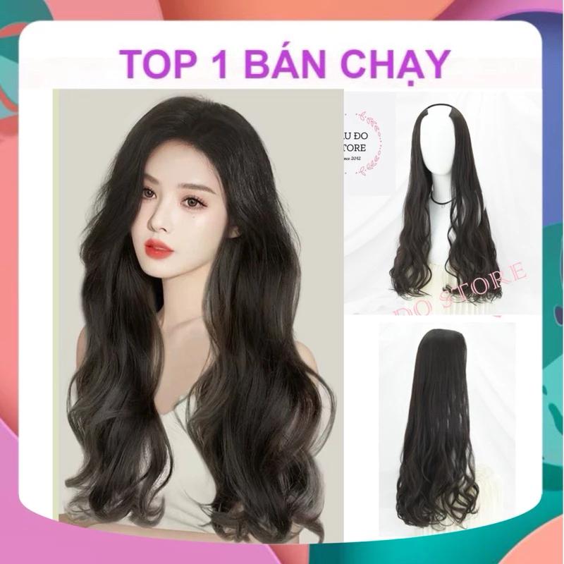 [HÀNG SIÊU CẤP] KẸP TÓC GIẢ CHỮ U/ KẸP NỬA ĐẦU 3/4 XOĂN ĐUÔI MẪU MỚI