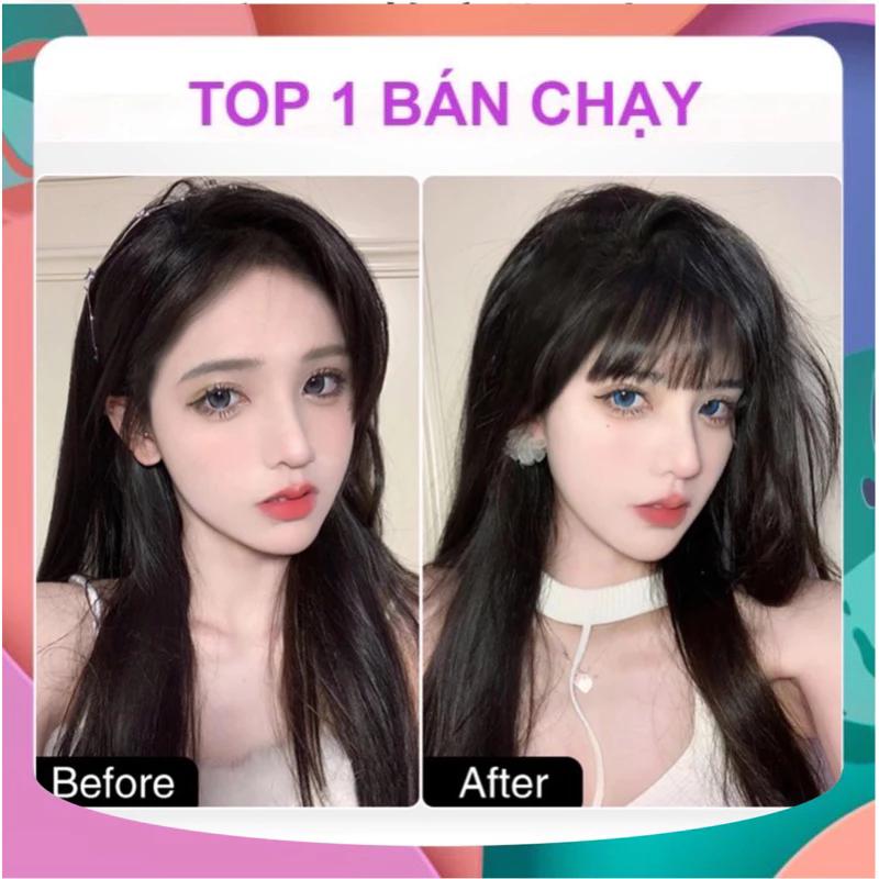 [Hàng Siêu Cấp] Kẹp Tóc Mái Giả Vô Hình Thời Trang Hàn Quốc Cho Nữ