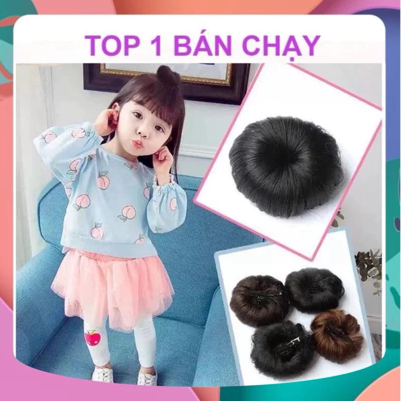 [HÀNG SIÊU CẤP] SET 2 TÓC GIẢ KẸP BÚI MINI CHO BÉ SIÊU DÀY SIÊU ĐÁNG YÊU