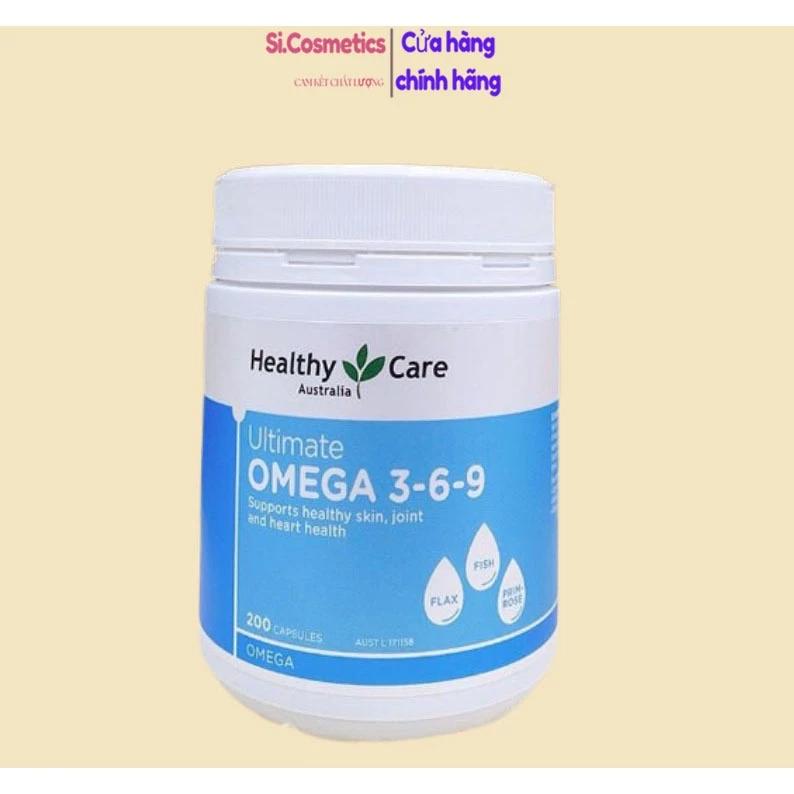 Healthy Care Ultimate Omega 3-6-9 - Viên uống tổng hợp Omega 3-6-9 200 viên
