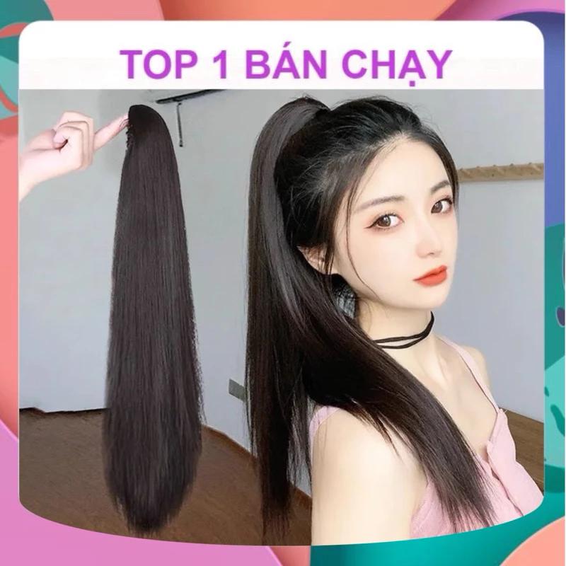 [HÌNH THẬT] TÓC GIẢ NGOẶM THẲNG DÀI CHO NỮ HÀNG CAO CẤP