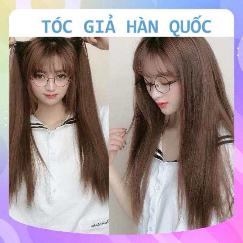 [HÌNH THẬT] TÓC KẸP DẢI THẲNG SIÊU DÀY 200G ĐỦ MÀU DÀI 55-60CM