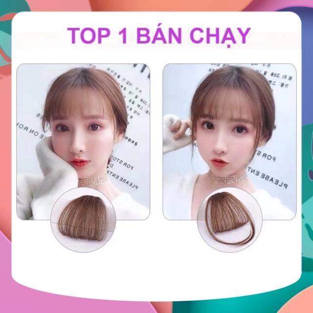 [Hình thật+Video] Tóc giả mái thưa có mai và không mai đủ màu sỉ chỉ 14k