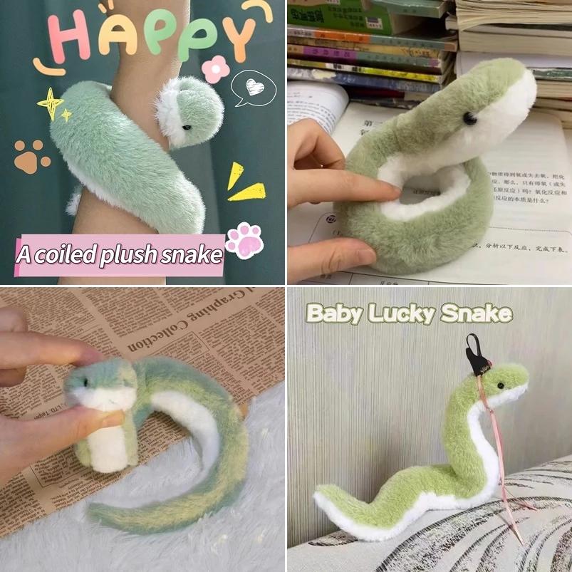Hoạt Hình Bé Rắn Búp Bê Sang Trọng Cotton Rắn Linh Vật Đồ Chơi Trẻ Em