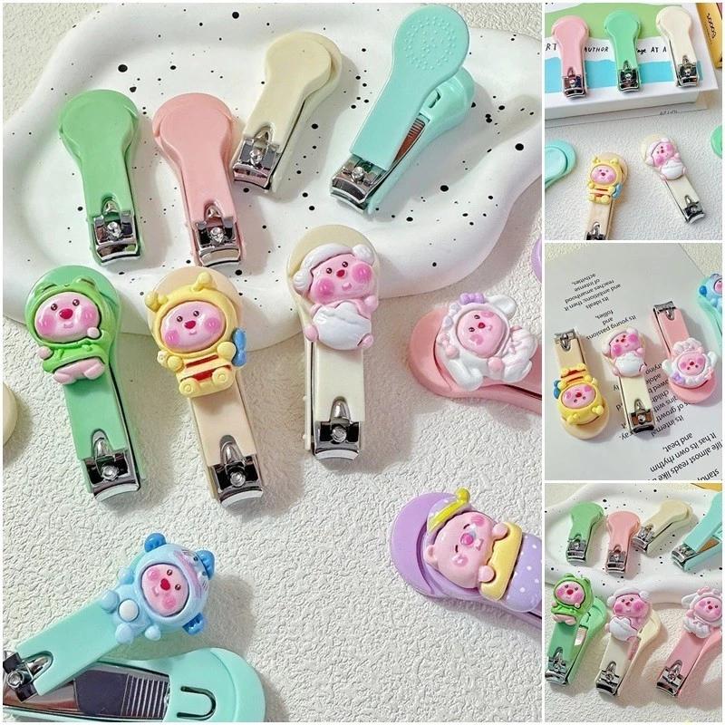 Hoạt Hình Loopy Nail Clippers Sáng Tạo Chăm Sóc Móng Tay Cắt Móng Tay Dụng Cụ Mini Di Động Làm Móng Tay Quà Tặng