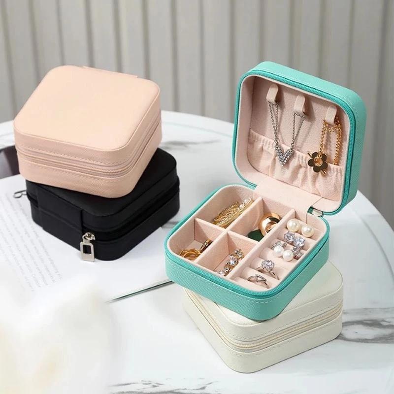 Hộp Đựng Đồ, Bảo Quản Trang Sức 5 Ngăn - Hộp Đựng Đồ Phụ Kiện Kèm Khay Có Thế Tháo Rời