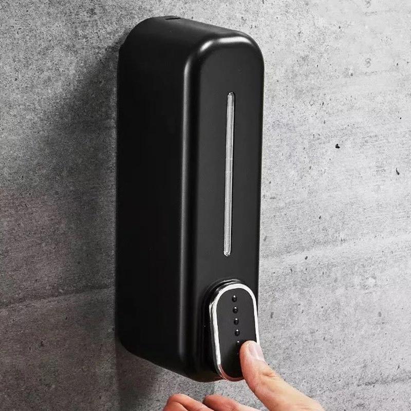 Hộp đựng xà phòng rửa tay, nước rửa chén gắn tường ấn tự động nhả thông minh 350ml - LOẠI MỚI