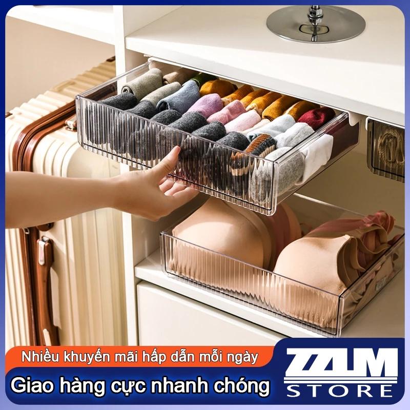 Hộp ngăn kéo tự dính gắn dưới bàn cho văn phòng trường học văn phòng phẩm gia đình