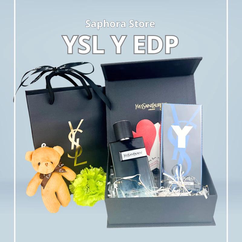Hộp Quà Tặng Nước Hoa Yves Saint Laurent Y Eau de Parfum 100ml - Hương Thơm Nam Tính, Thu Hút