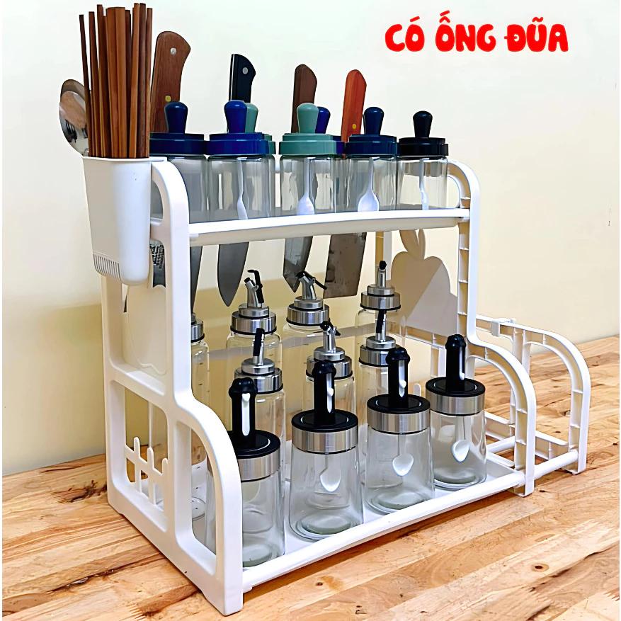 Kệ đựng gia vị nhà bếp chữ B 3623, kệ đựng đồ nhà bếp