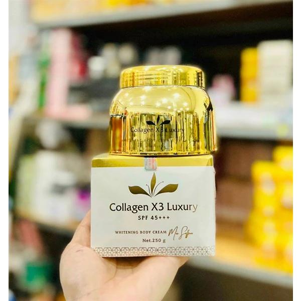 Kem Body Collagen X3 Luxury Đông Anh Chính Hãng - Dưỡng Da Trắng Sáng Mịn Màng