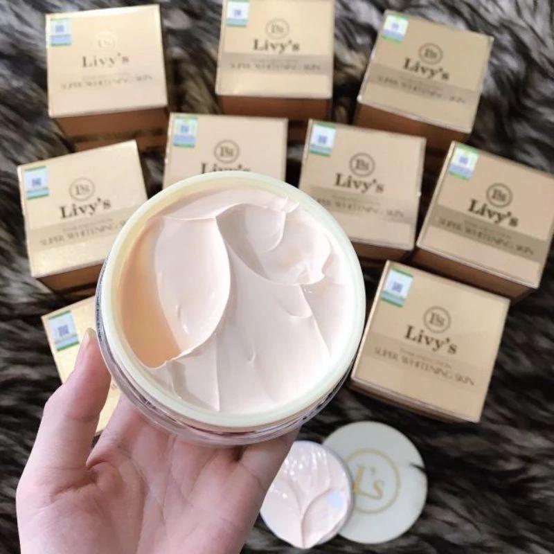 Kem BODY LIVY Thái Lan chính hãng dưỡng trắng da chỉ sau 1 tuần 250gr