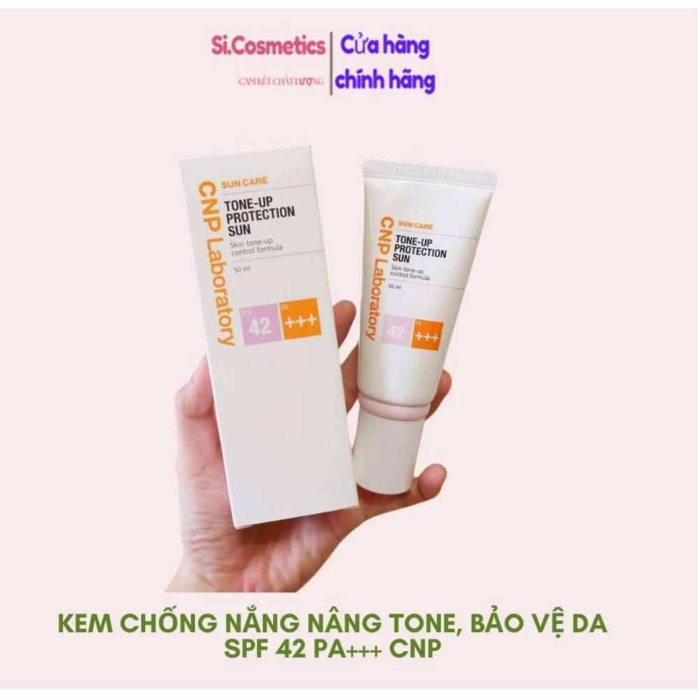 kem chống nắng nâng tone, bảo vệ da SPF 42 PA+++ CNP